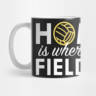 Home Is Where The Field Is Mug